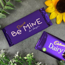 Load image into Gallery viewer, Be Mine - Personalised Dairy Milk Chocolate Bar
