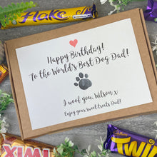 Load image into Gallery viewer, Happy Birthday Dog Dad / Mum - Personalised Chocolate Box-3-The Persnickety Co
