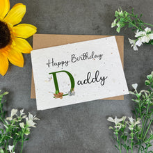 Load image into Gallery viewer, Happy Birthday - Gardening Plantable seed card
