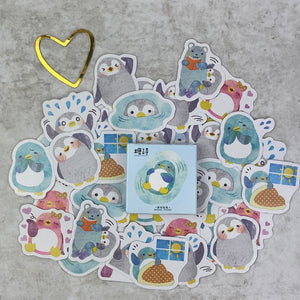 Penguin Stickers-2-The Persnickety Co