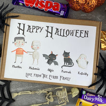 Load image into Gallery viewer, Happy Halloween Personalised Chocolate Box-2-The Persnickety Co
