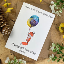 Load image into Gallery viewer, FOXtastic Birthday Card-5-The Persnickety Co

