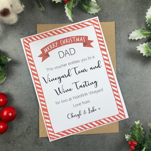 Custom Christmas Gift Voucher-The Persnickety Co