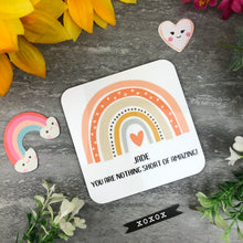 Load image into Gallery viewer, You Are Nothing Short Of Amazing Personalised Coaster
