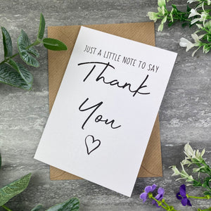 Thank You Card