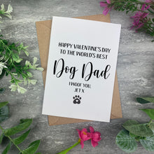 Load image into Gallery viewer, Valentines Card- Dog Dad
