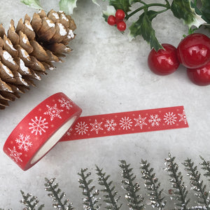 Snowflake Washi Tape-2-The Persnickety Co