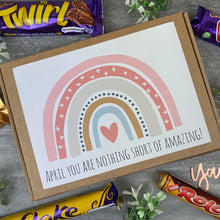 Load image into Gallery viewer, You Are Nothing Short Of Amazing Personalised Chocolate Box-9-The Persnickety Co
