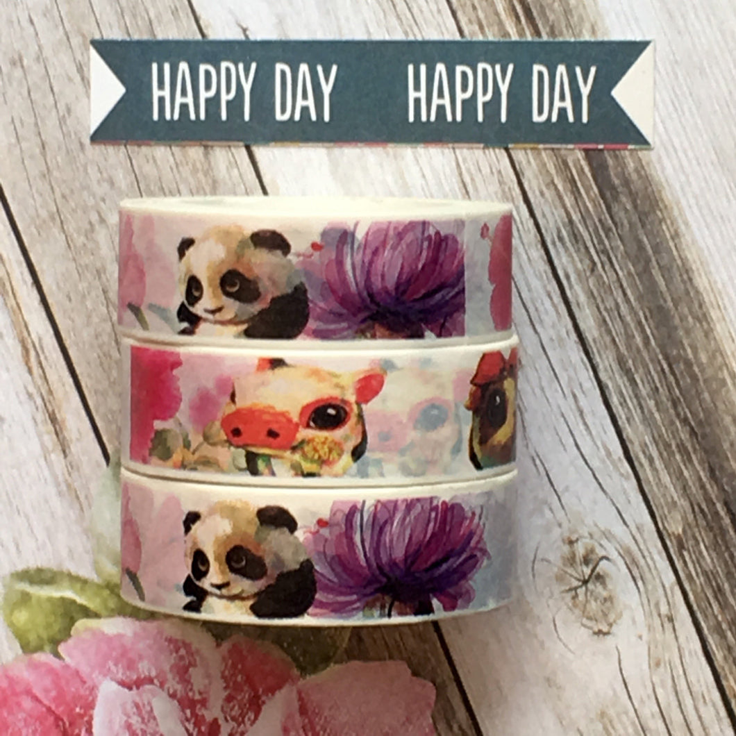 Panda Washi Tape-The Persnickety Co