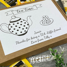 Load image into Gallery viewer, Tea-Riffic Friend Personalised Tea and Biscuit Box-8-The Persnickety Co

