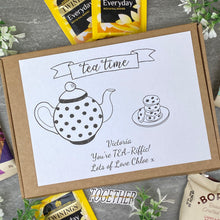 Load image into Gallery viewer, You&#39;re TEA-Riffic Personalised Tea and Biscuit Box-3-The Persnickety Co
