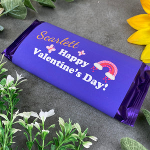 Personalised Valentines Dairy Milk Gift