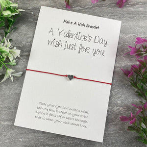 A Valentine's Wish Just For You - Wish Bracelet-7-The Persnickety Co