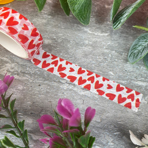 Red Heart Washi Tape