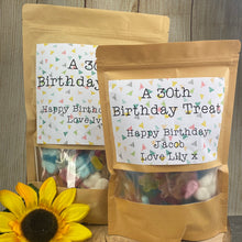 Load image into Gallery viewer, Birthday 1kg Mega Vegan Sweet Pouch-The Persnickety Co
