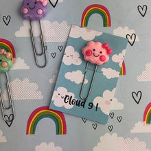 Load image into Gallery viewer, Happy Cloud Resin Paper Clip-8-The Persnickety Co
