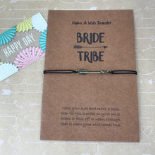 Load image into Gallery viewer, Bride Tribe Arrow Wish Bracelet-4-The Persnickety Co
