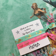 Load image into Gallery viewer, Personalised Mer-Mazing Party Hair Tie-5-The Persnickety Co
