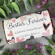 Load image into Gallery viewer, Besties Forever Galentine&#39;s Day Chocolate Bar
