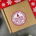 24 Christmas Labels / Stickers - Do Not Open-The Persnickety Co