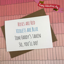 Load image into Gallery viewer, Rose&#39;s Are Red Violet&#39;s Are Blue, So You&#39;ll Do Card-7-The Persnickety Co
