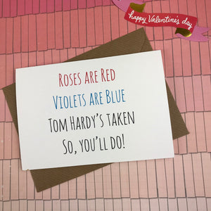 Rose's Are Red Violet's Are Blue, So You'll Do Card-7-The Persnickety Co