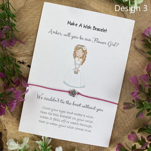 Will You Be Our Flower Girl Wish Bracelet-7-The Persnickety Co