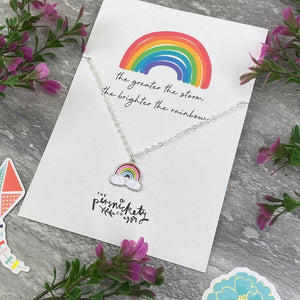 Rainbow Necklace-6-The Persnickety Co