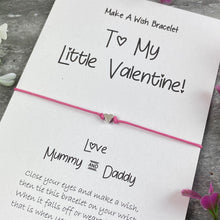 Load image into Gallery viewer, To My Little Valentine Wish Bracelet-7-The Persnickety Co
