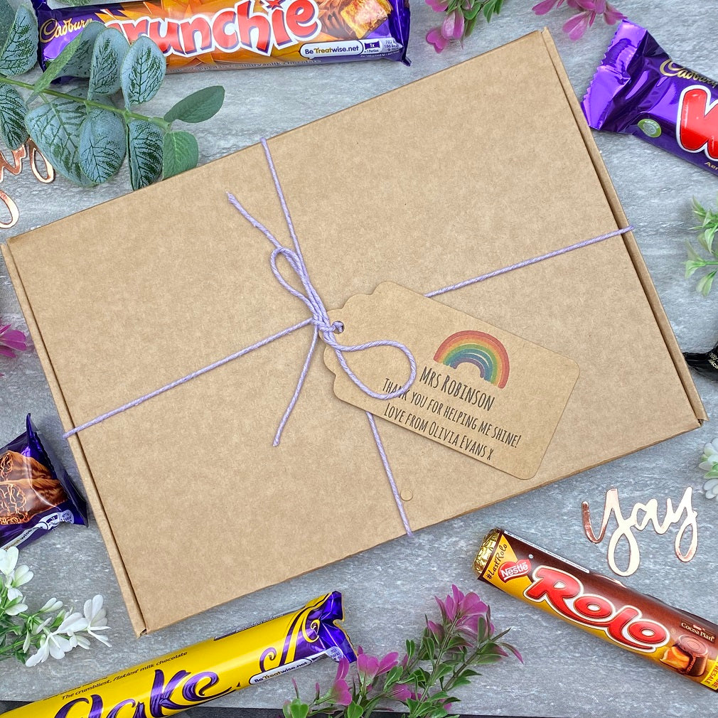 Teacher Gift - Personalised Chocolate Gift Box-The Persnickety Co