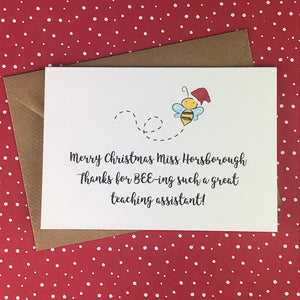 Merry Christmas Teacher Card-8-The Persnickety Co