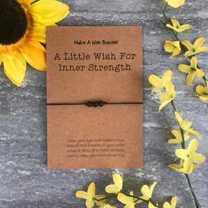 A Little Wish For Inner Strength - Onyx-The Persnickety Co