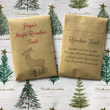 Load image into Gallery viewer, Magic Reindeer Food Kraft Envelope-9-The Persnickety Co
