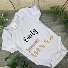 Load image into Gallery viewer, Personalised Easter Duckling Bib and Vest
