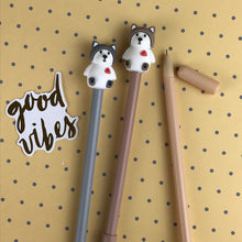 Load image into Gallery viewer, Cute Husky Gel Pen-9-The Persnickety Co
