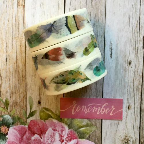 Washi Tape - Feather-The Persnickety Co