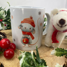 Load image into Gallery viewer, Personalised Christmouse Mug-The Persnickety Co
