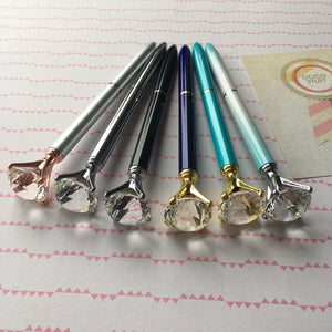 Cute Diamond 'Rock' Ballpoint Pen-3-The Persnickety Co