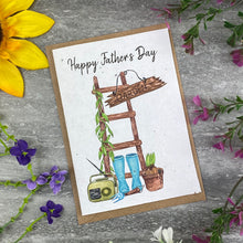 Load image into Gallery viewer, Fathers Day Garden Plantable Seed Card
