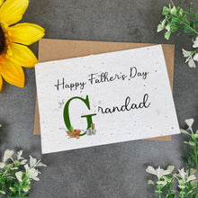 Load image into Gallery viewer, Happy Father&#39;s Day - Gardening Plantable Card
