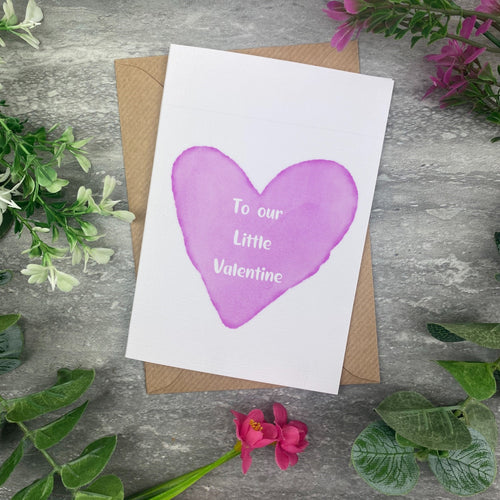 To Our Little Valentine Card-The Persnickety Co