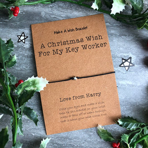 A Christmas Wish For My Key Worker - Wish Bracelet-6-The Persnickety Co