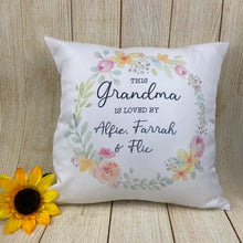 Load image into Gallery viewer, Personalised Grandma Cushion-The Persnickety Co
