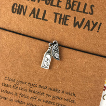 Load image into Gallery viewer, Gin-gle Bells Wish Bracelet-7-The Persnickety Co
