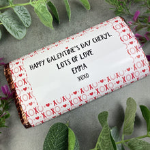 Load image into Gallery viewer, Happy Galentine&#39;s Day Chocolate Bar XOXO
