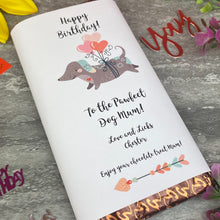 Load image into Gallery viewer, Pawfect Dog Mum/Dad Birthday Chocolate Bar

