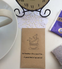 Load image into Gallery viewer, Tea-Riffic Mini Envelope with Tea Bag-3-The Persnickety Co
