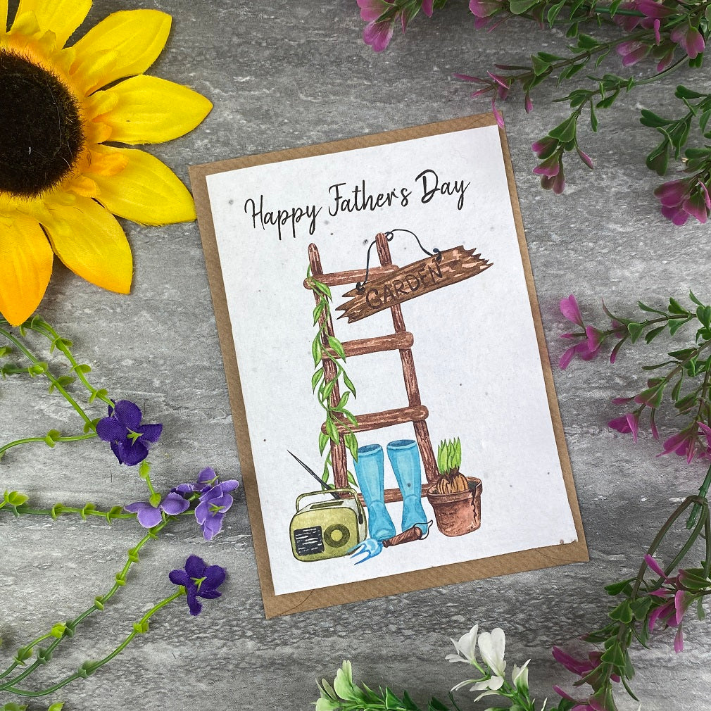 Fathers Day Garden Plantable Seed Card – The Persnickety Co