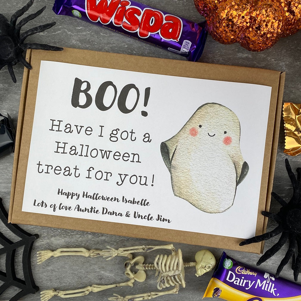 BOO! Personalised Halloween Chocolate Box-The Persnickety Co