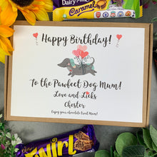 Load image into Gallery viewer, Personalised Dog Mum Birthday Chocolate Box
